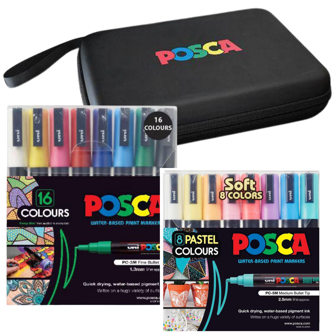 POSCA Large Carry Case, Up to 62 Markers, Australia