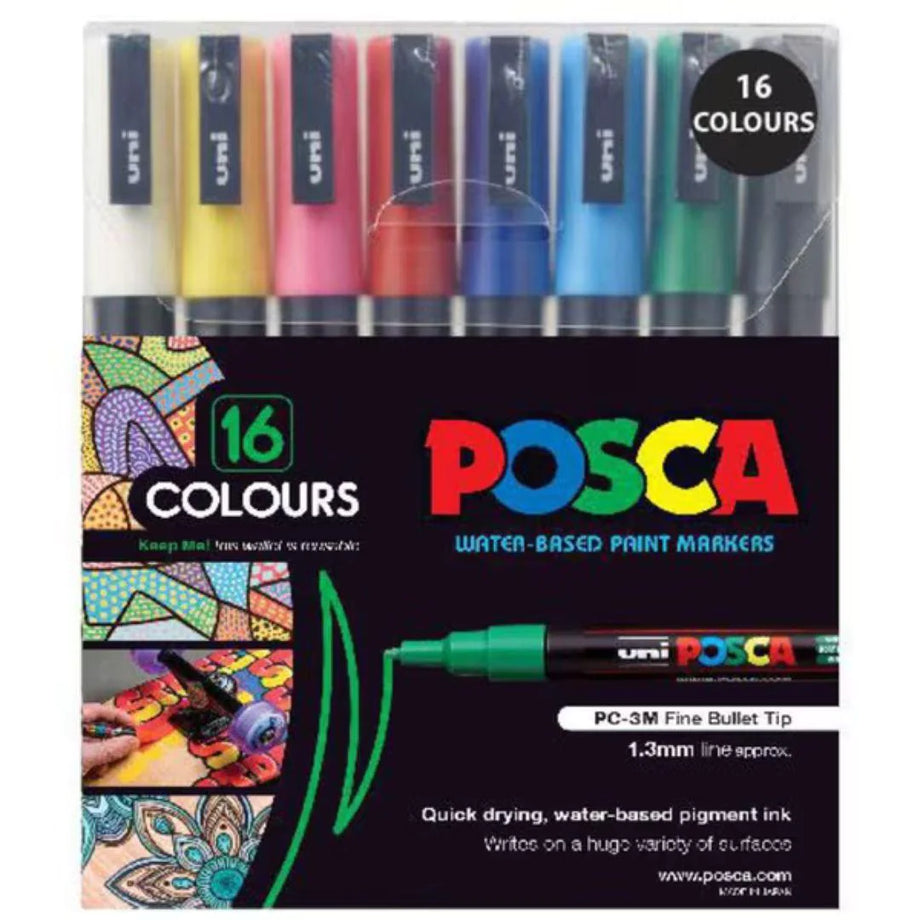 Posca Pastel Crayon Set of 24