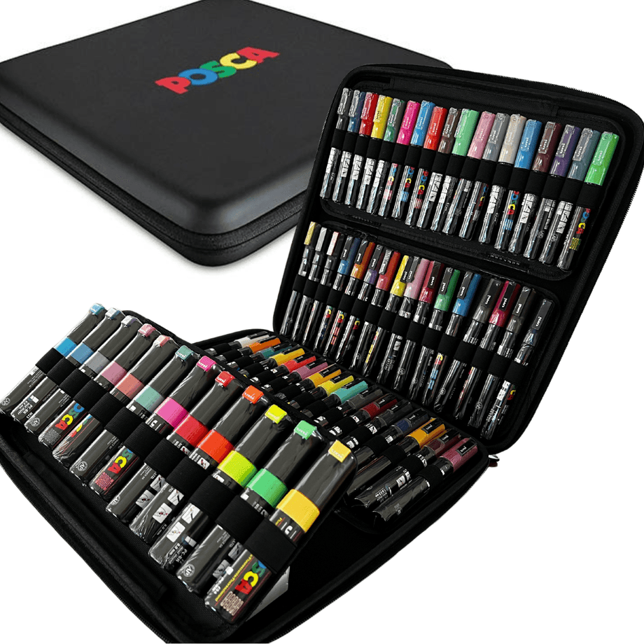 POSCA, PC1MR Marker Pens, Black, Colourverse, AUS