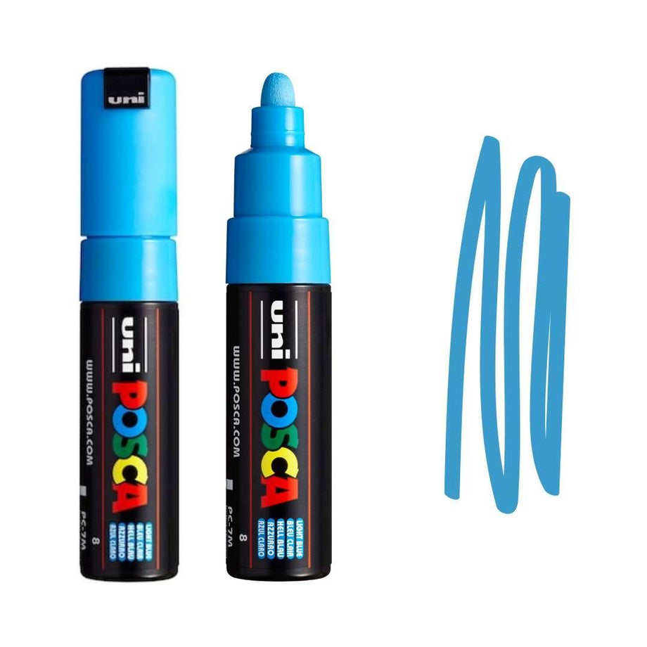 Posca Marker : Pc-7m : Bullet Tip : 4.5 - 5.5mm : Starter Set Of 8