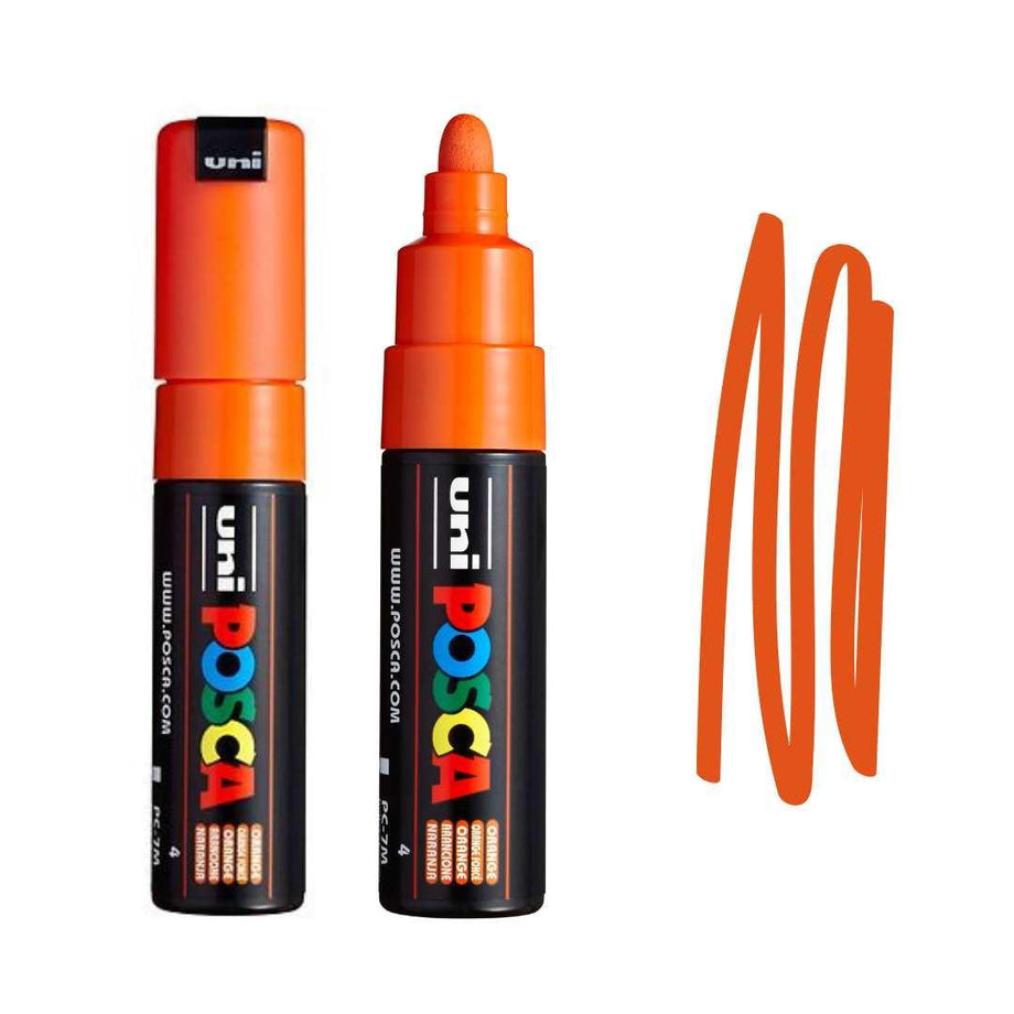 Posca PC-7M Broad Bullet Black Paint Marker